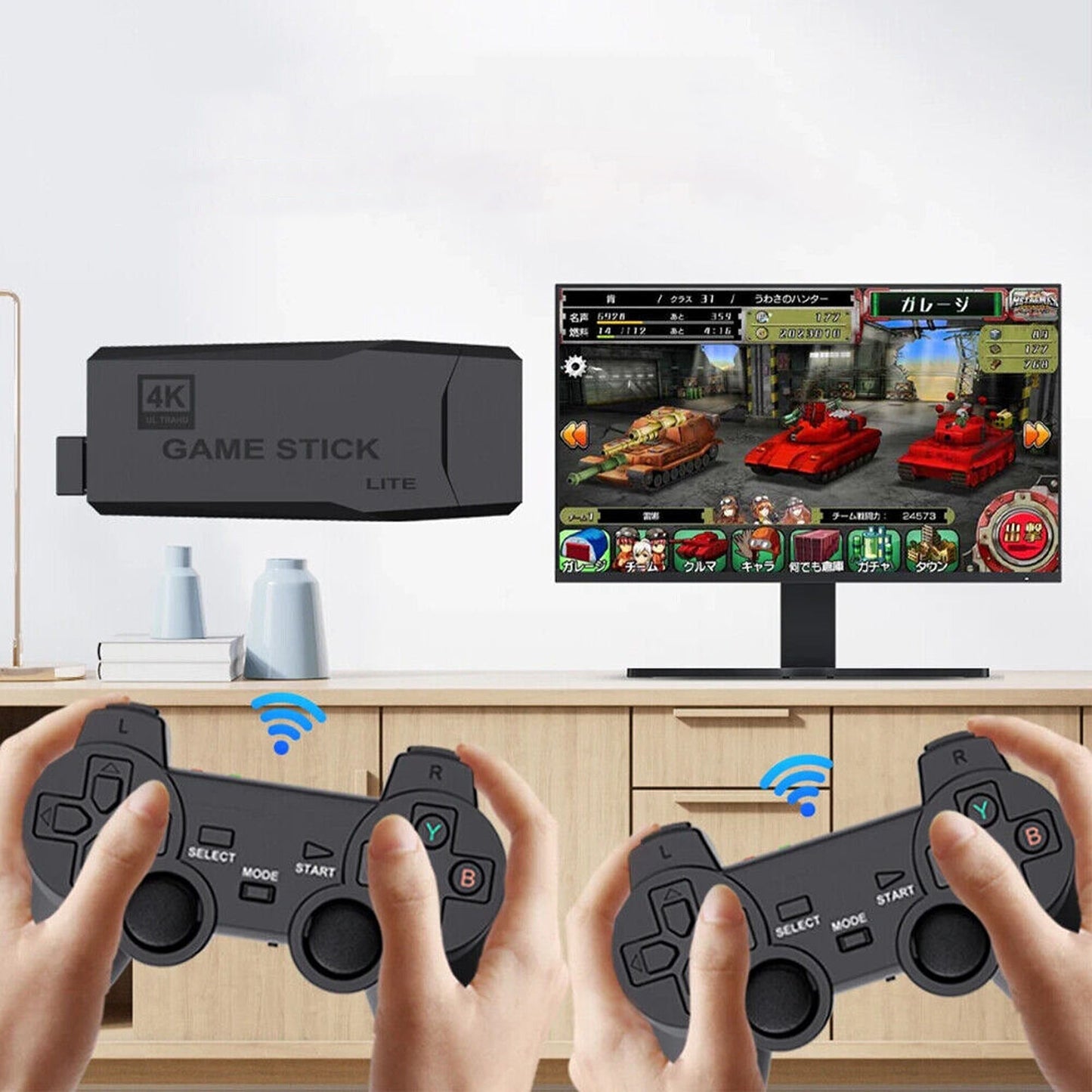 4K HDMI Retro Gaming Console with 10000 Games