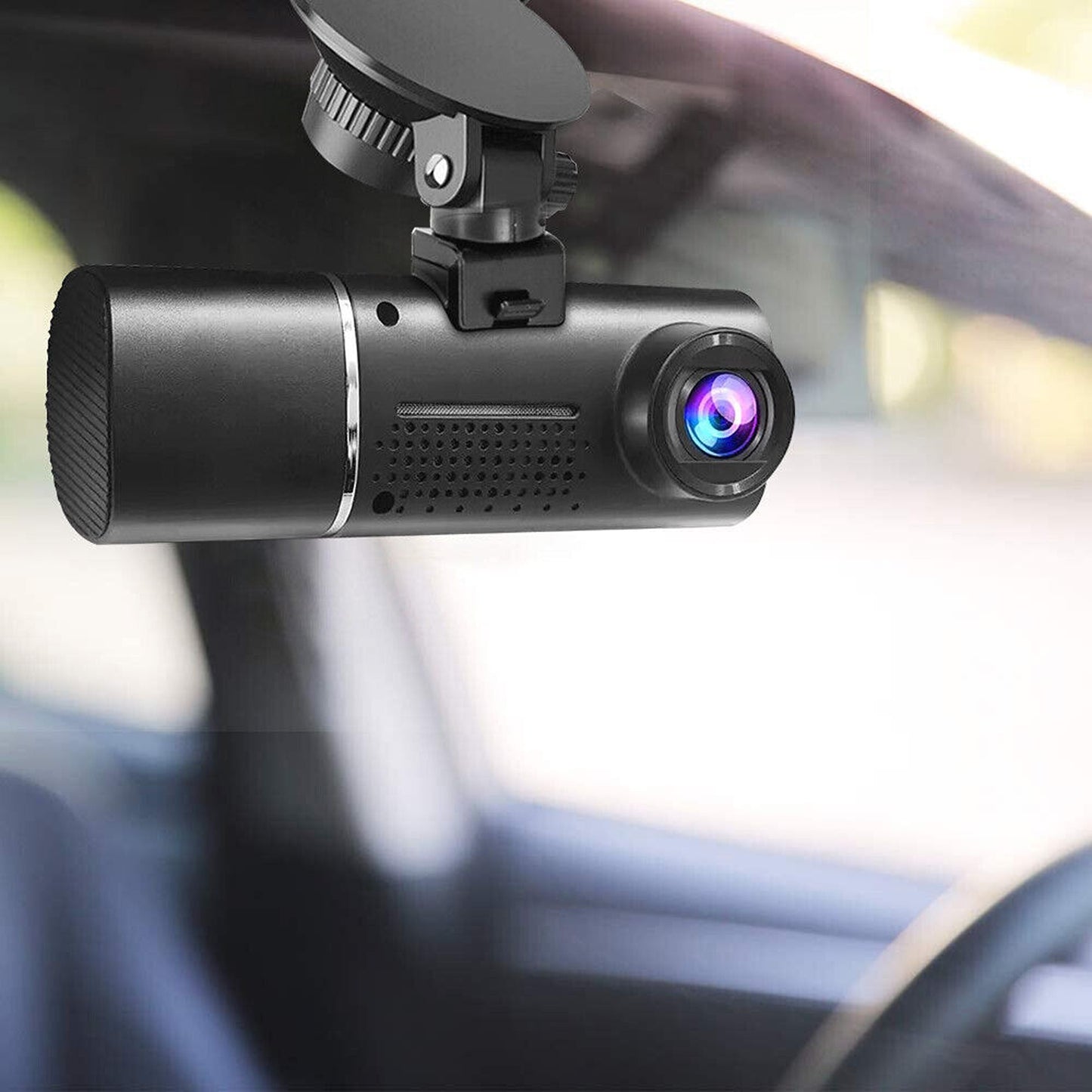 Dual HD Dash Cam with Night Vision for Uber Vehicles