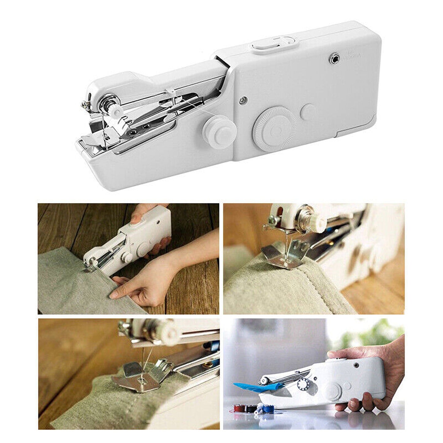 Handheld Mini Cordless Sewing Machine for Quick Repairs