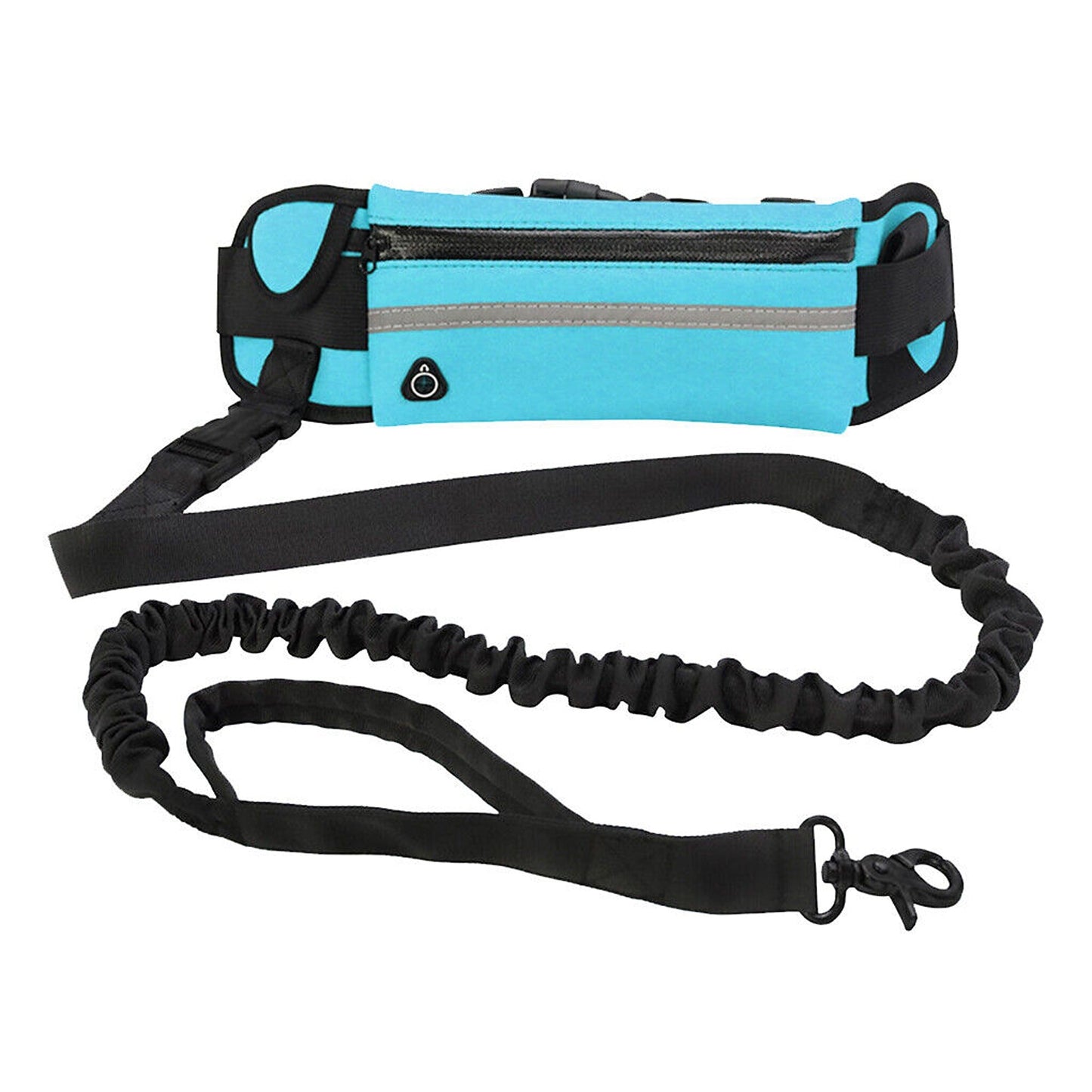 Hands-Free Dog Leash with Adjustable Waist Belt for Jogging