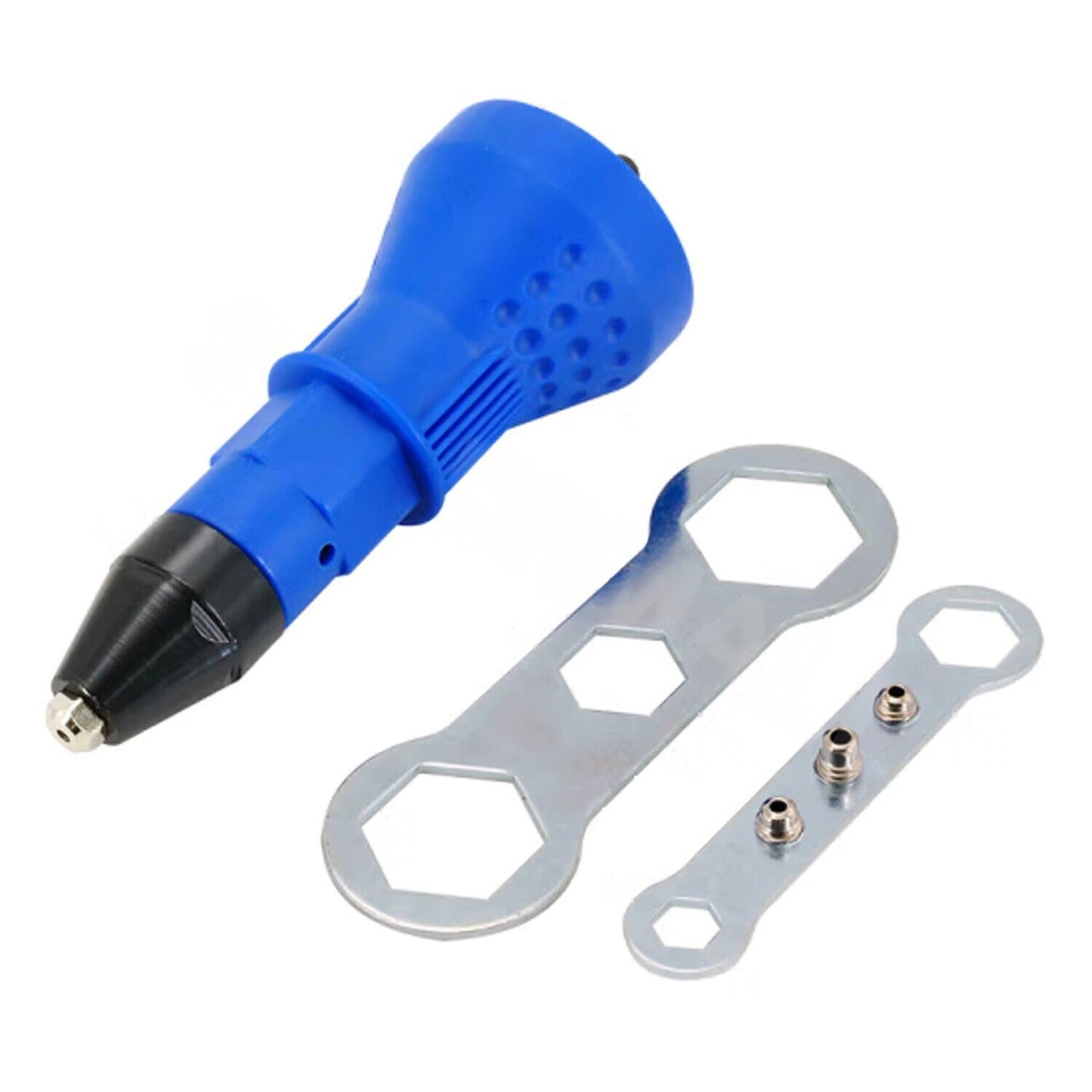 Drill Adapter Rivet Gun Attachment for Cordless Riveter with Nuts
