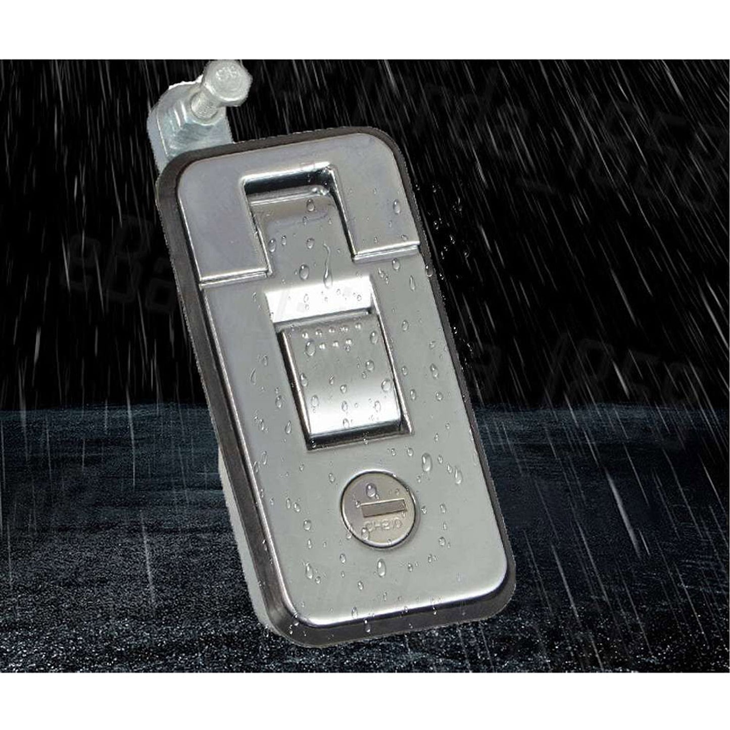 2pcs Small Camper Trailer Compression Lock Black Push Latch
