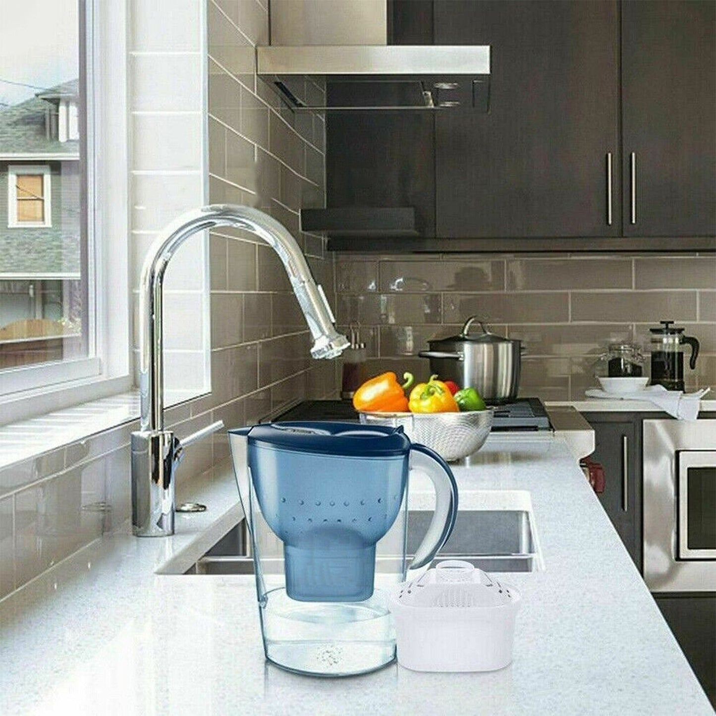 Water Filter Jug Cartridges Replacement Refills for BRITA Maxtra Plus