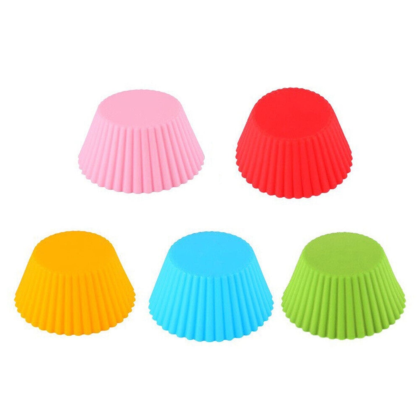 Silicone Round Cupcake Baking Mould for DIY Muffin