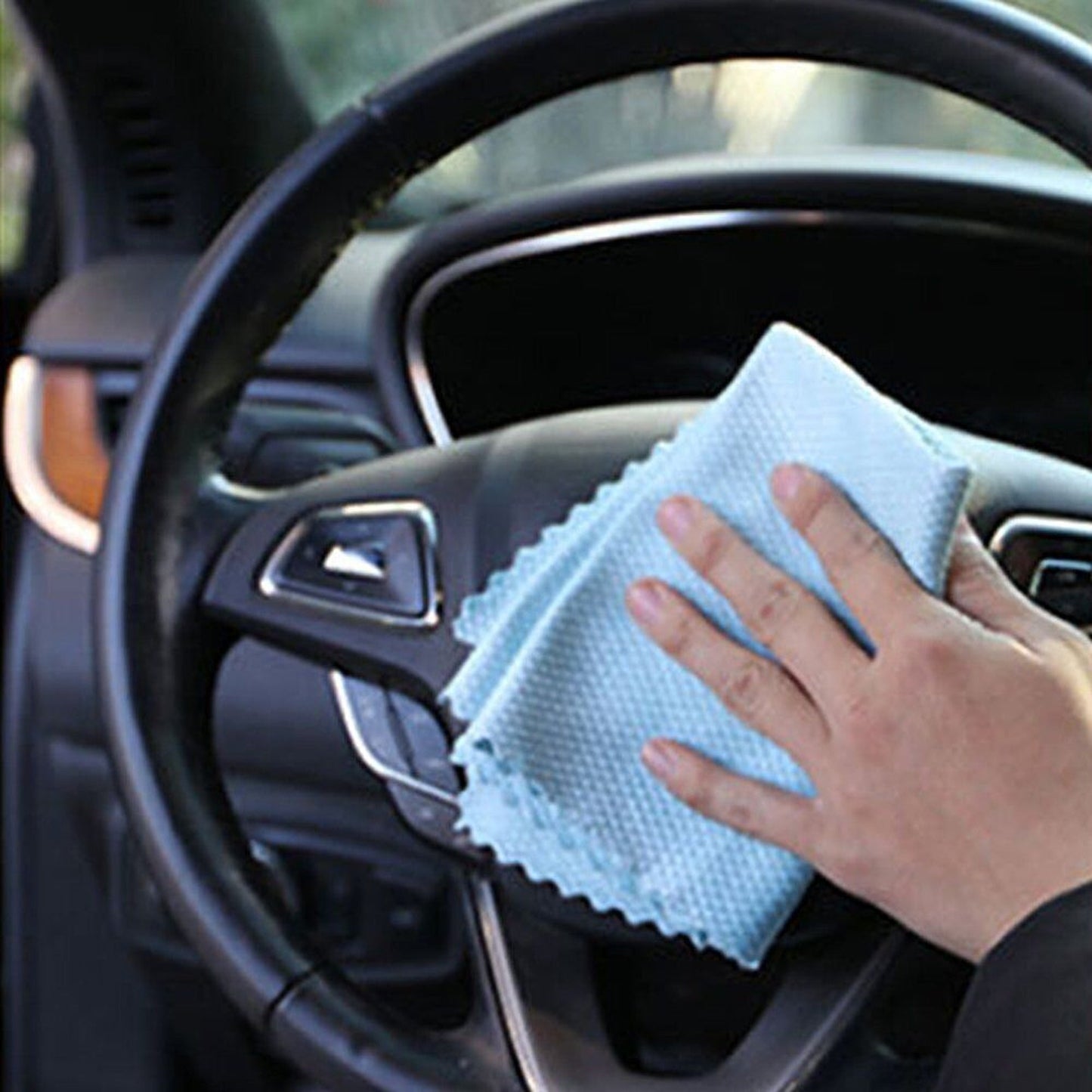 Reusable Nano Cloths Cleaning Streak-Free Miracle Kitchen Rags