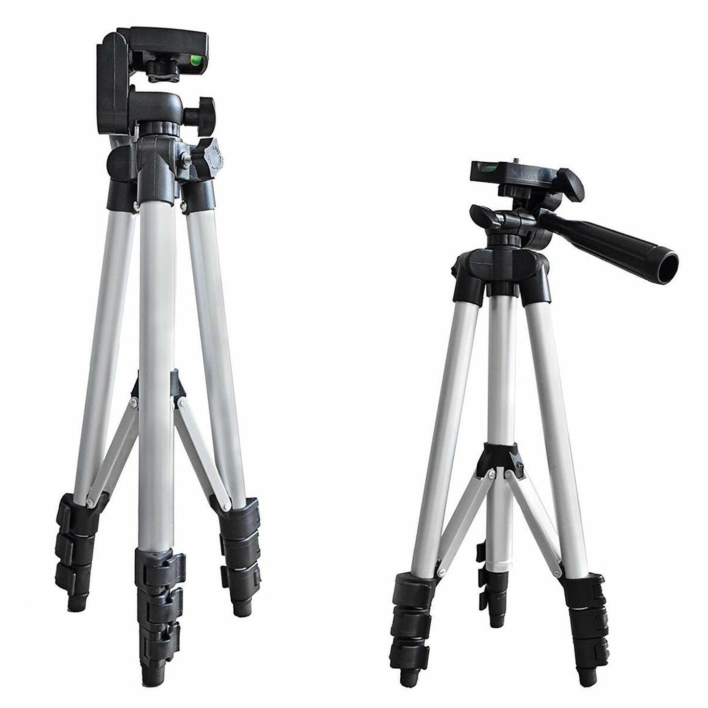 Adjustable Tripod Camera Stand for iPhone and Samsung with Mount Holder