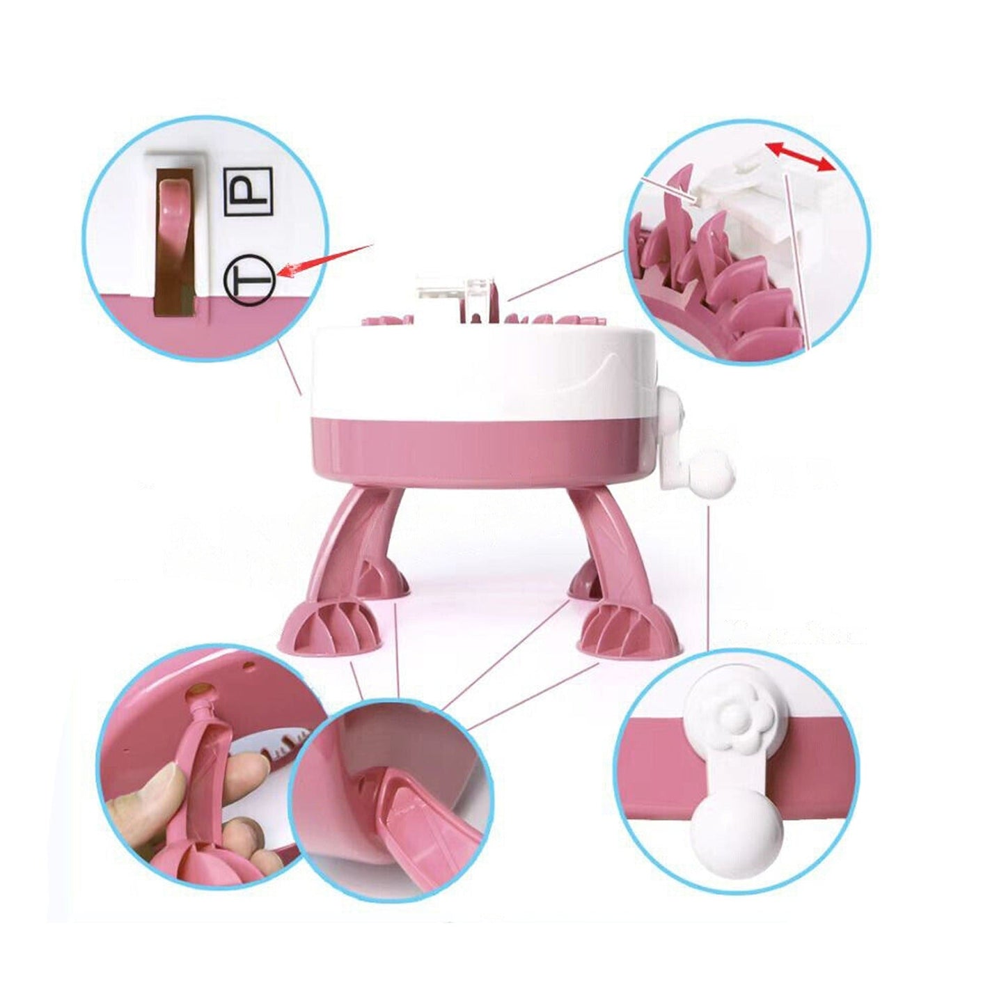 Children Smart Knitting Loom Machine Set DIY Kit for Socks and Hats