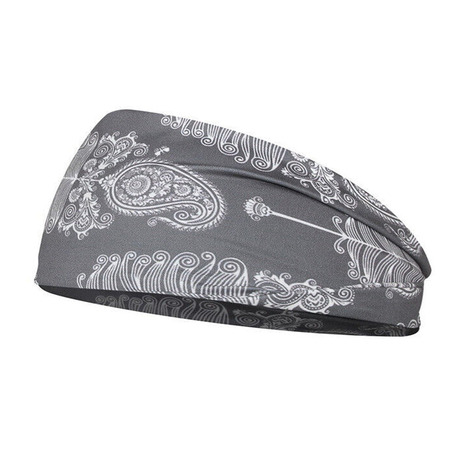Wide Turban Elastic Bandana Women Yoga Sports Head Wrap