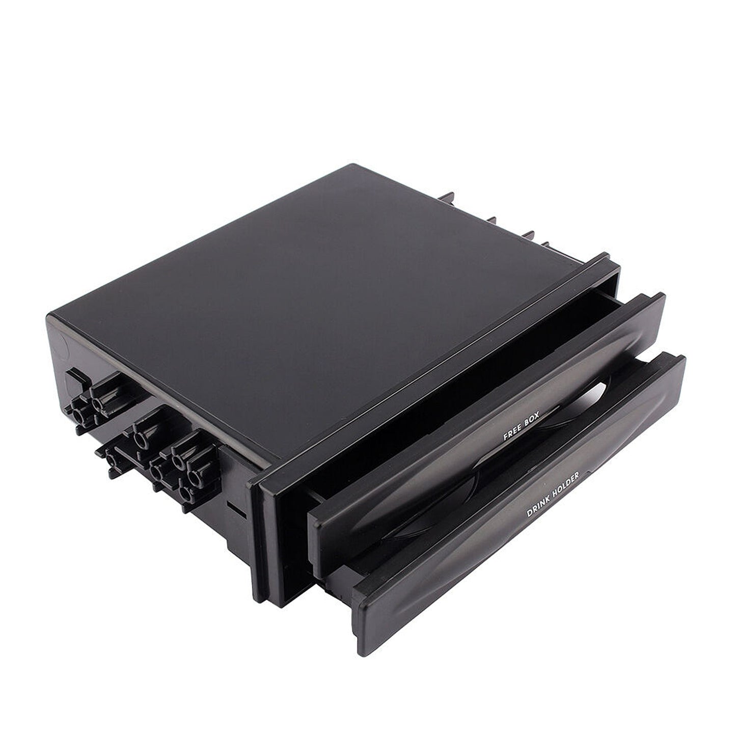 Car Radio Storage Pocket with Drink-Cup Holder