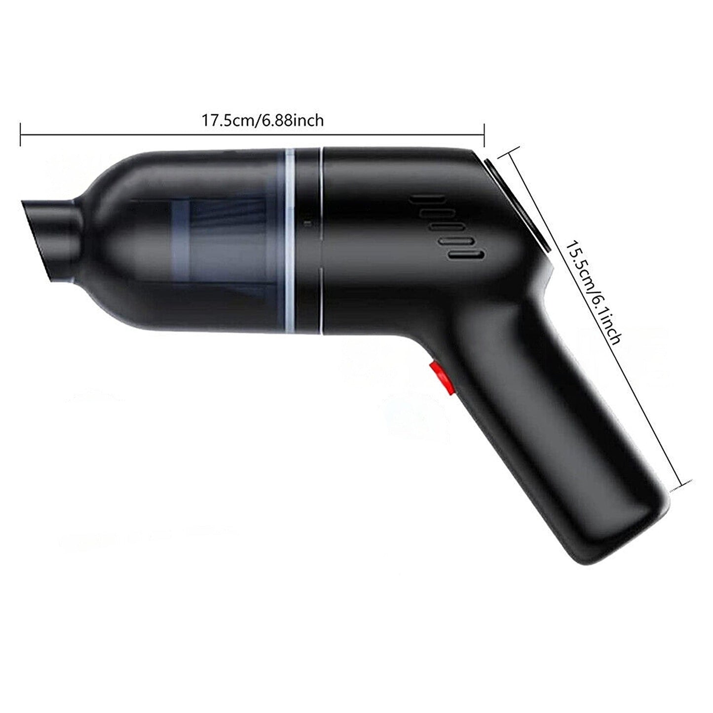 Efficient Mini Vacuum for Car and Home Powerful Handheld Cleaner