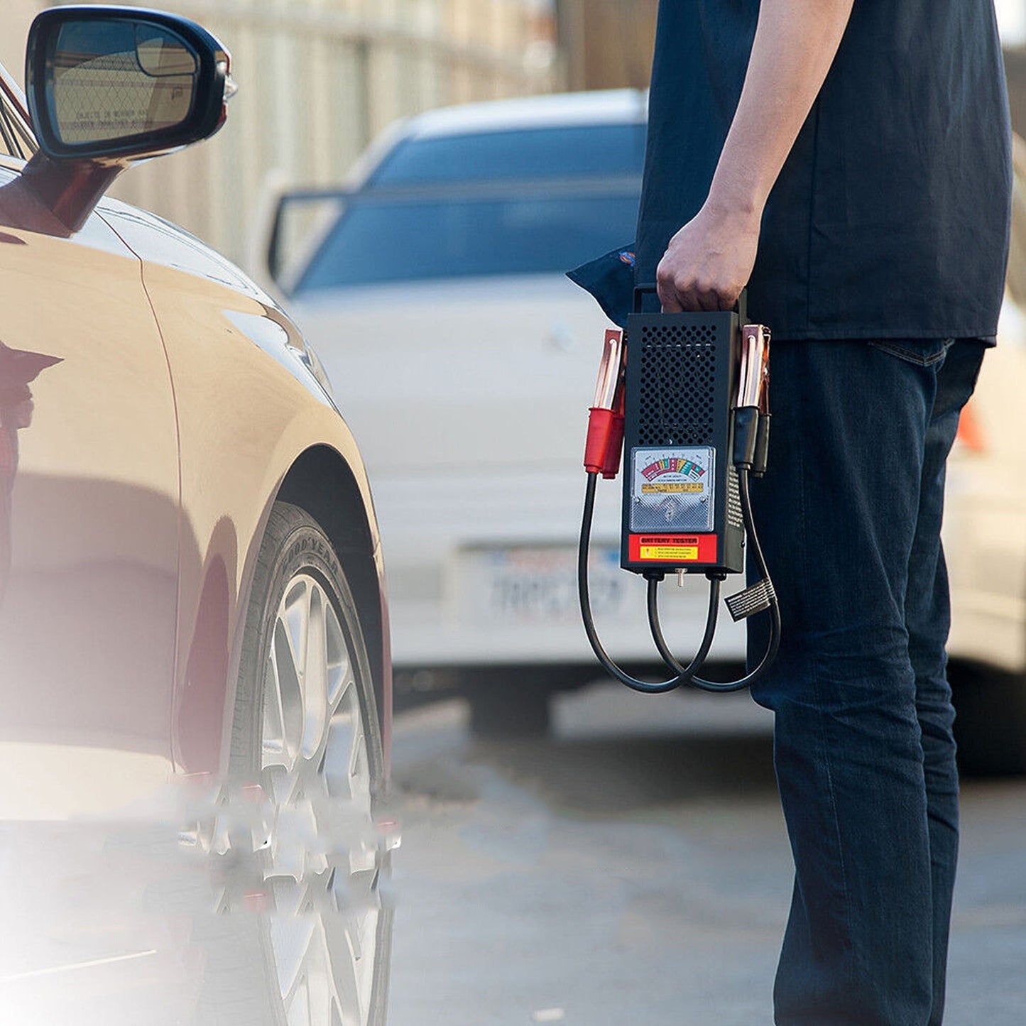 6V & 12V Universal Battery Load Tester for Cars