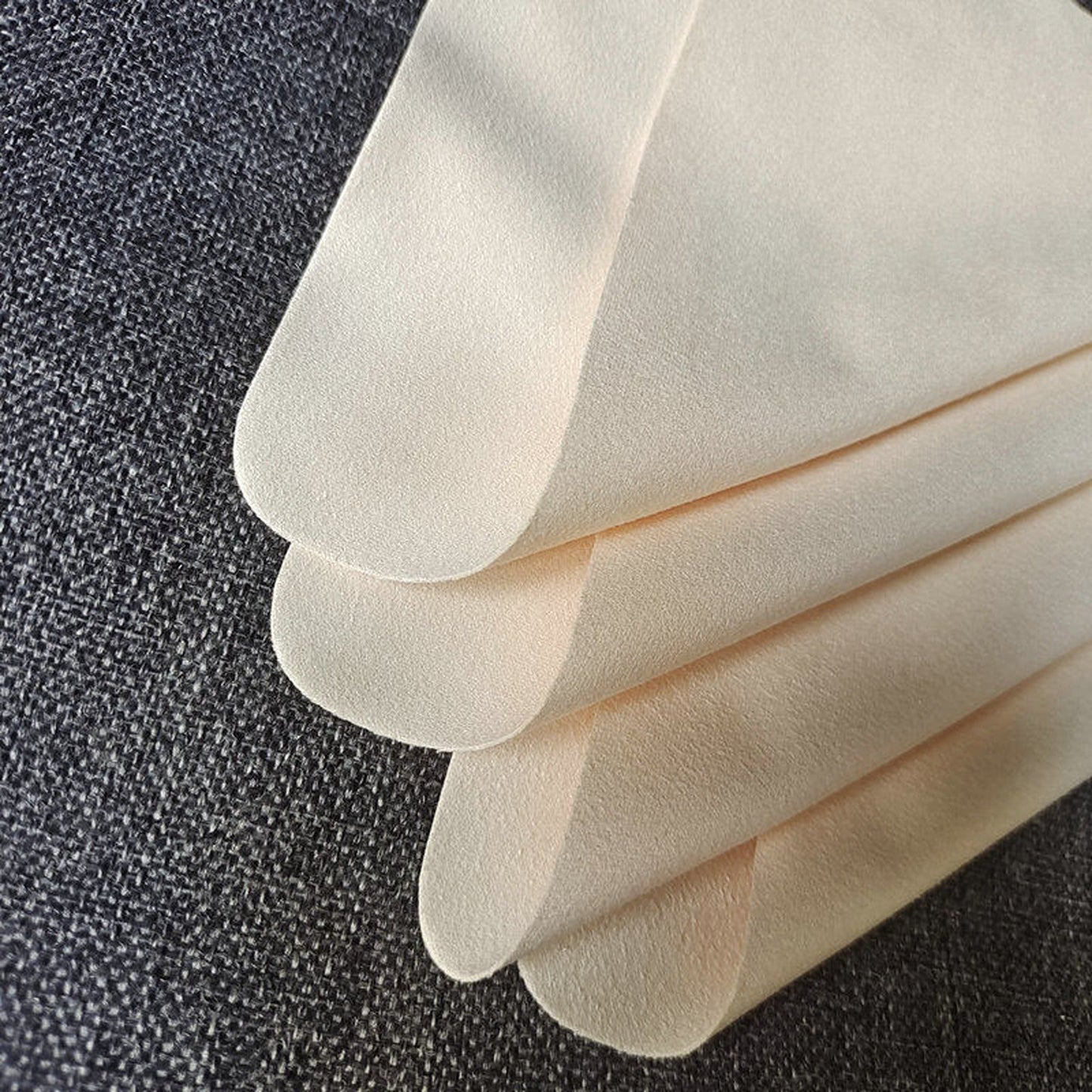 40-Pack Microfiber Suede Cleaning Cloths for Glasses Screens and Lenses