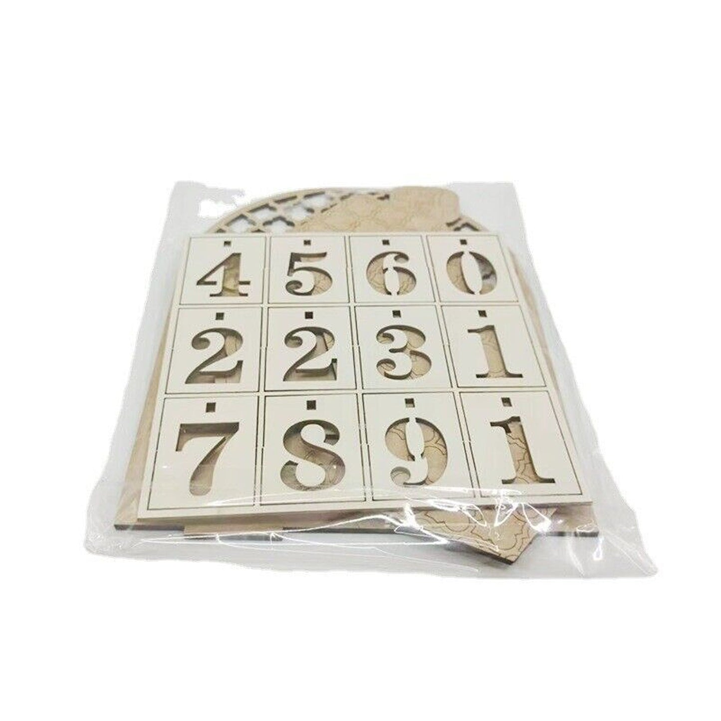 DIY Wooden Countdown Calendar for Eid Ramadan Party