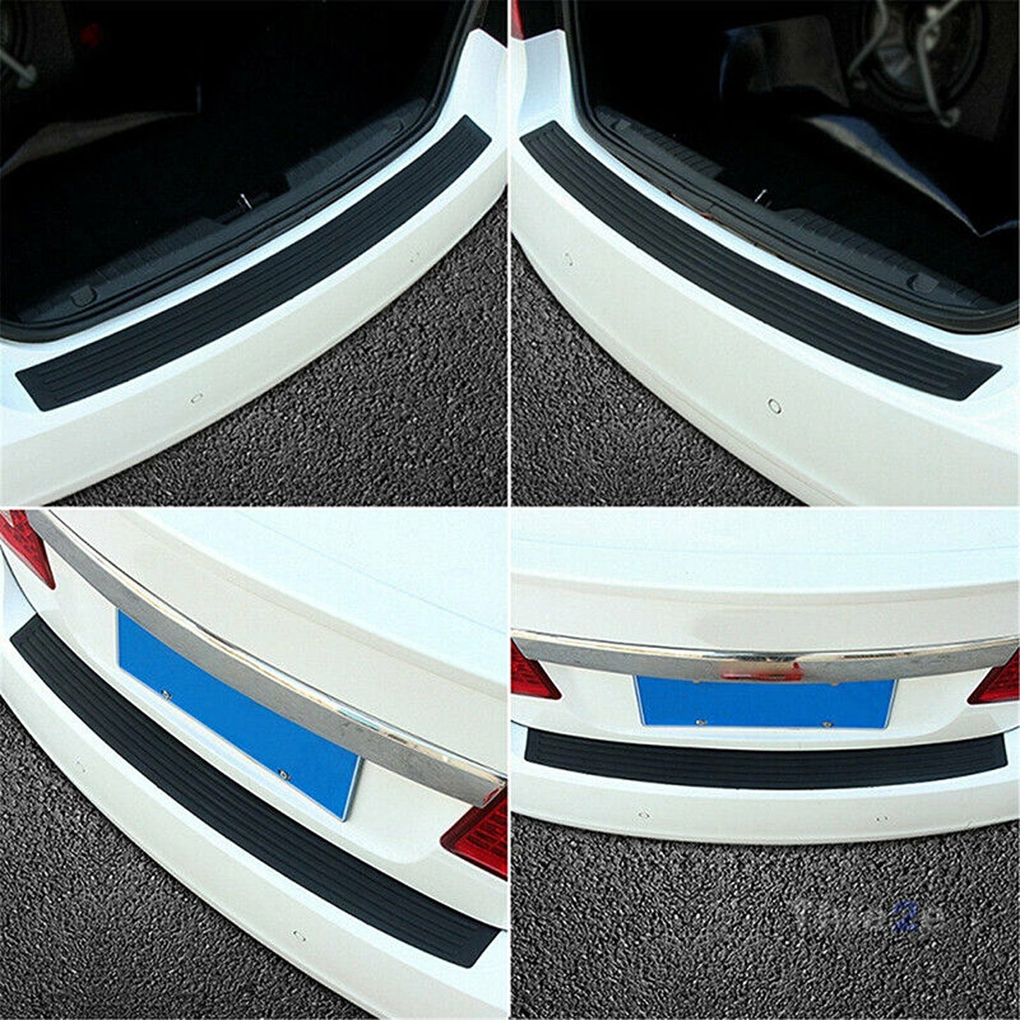 Rubber Car Trunk Edge Protector Scratch-Proof Bumper Guard