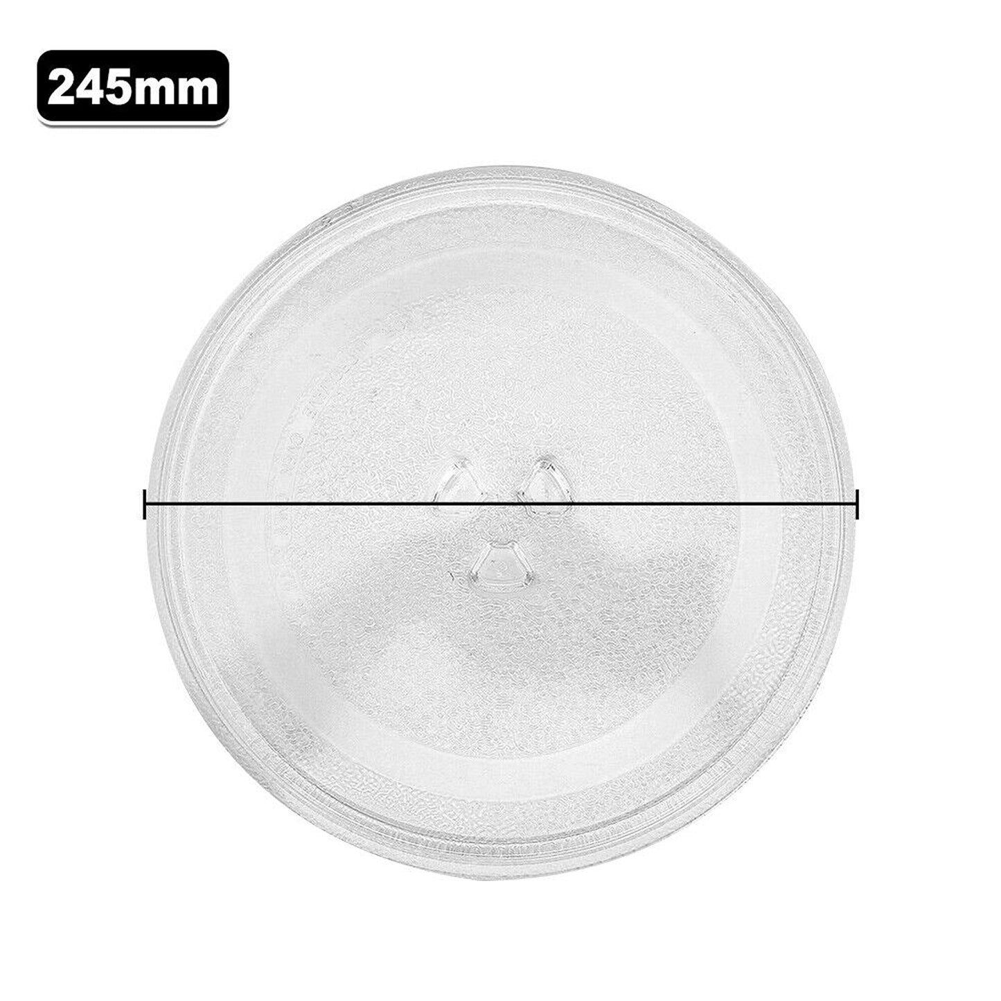 Replacement Microwave Plate Thick Glass Turntable for Food Heating