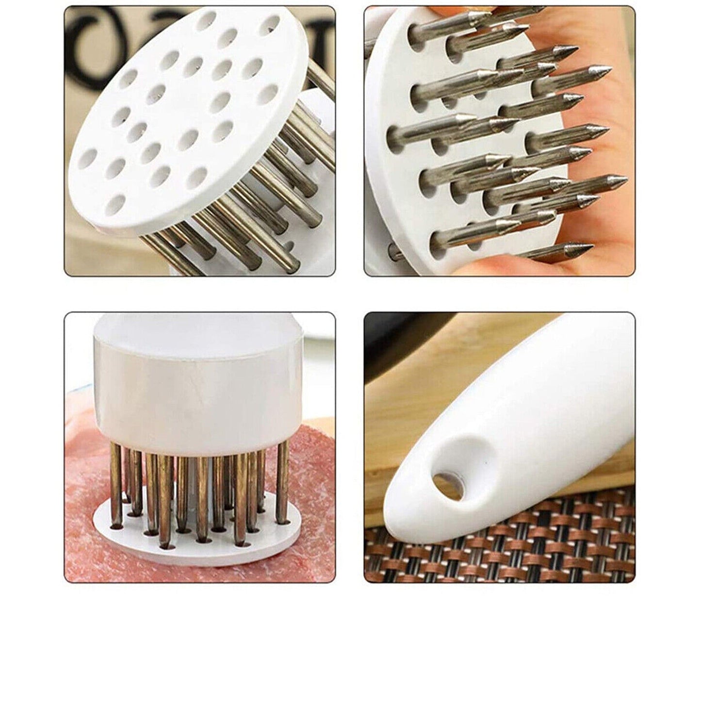 Meat Tenderizer Needle Blade Steak Mallet Kitchen Cooking Tool Hammer