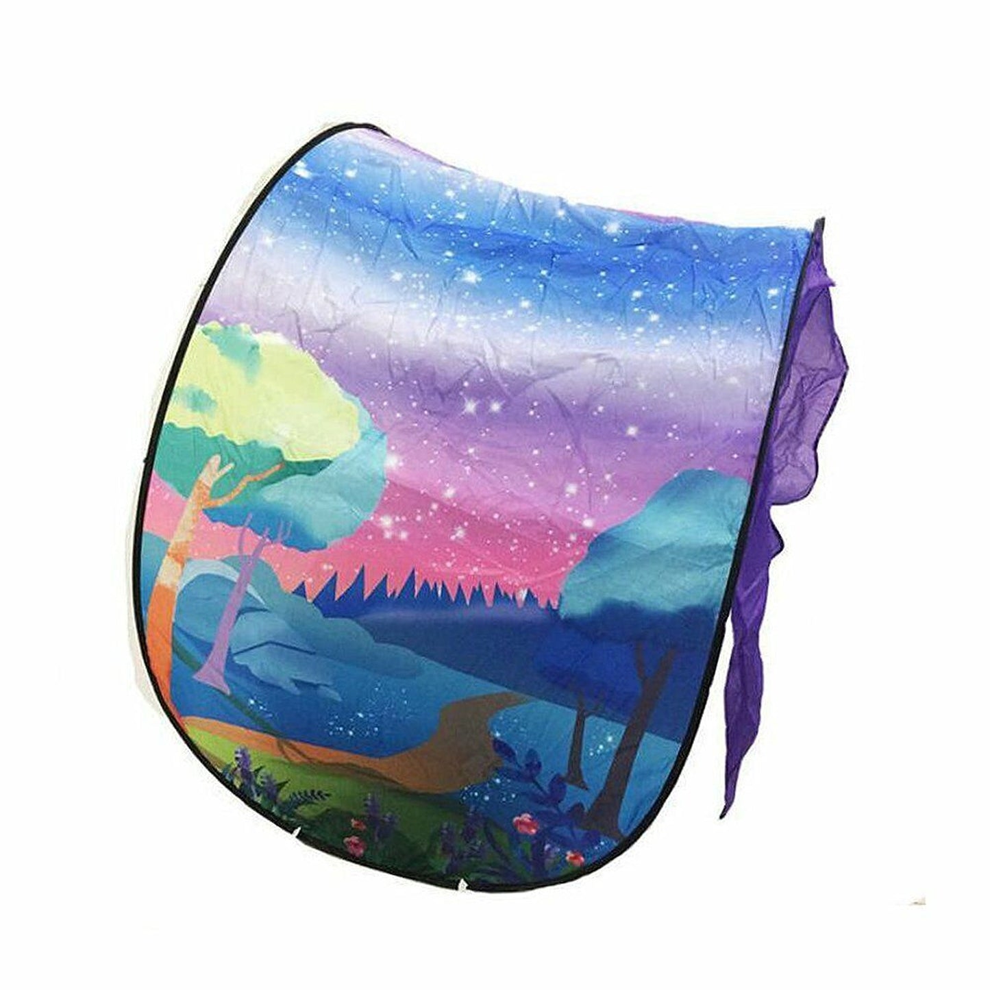Fancy Unicorn Space Tent Foldable Indoor Bed Pop-up House
