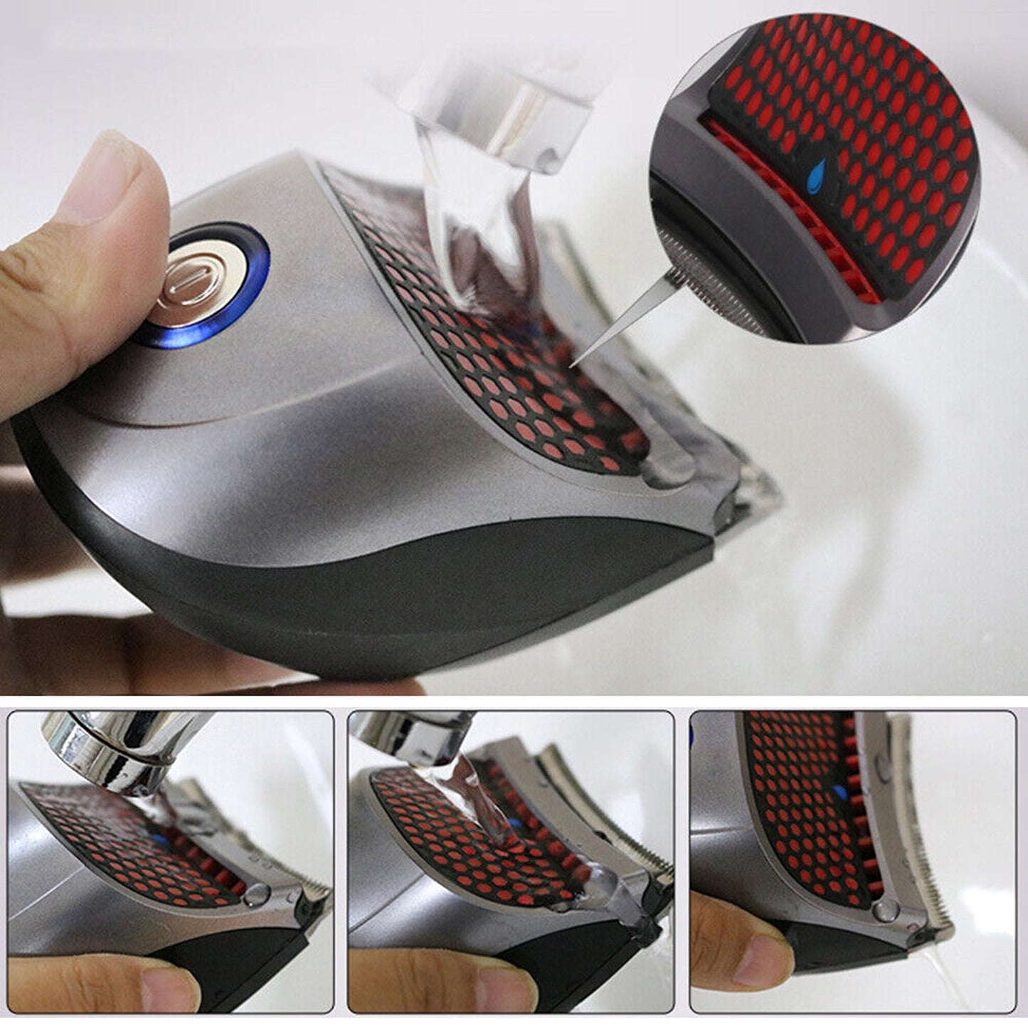 Quick Cutting Cordless Men Hair Clippers with Beard Trimmer Shaver