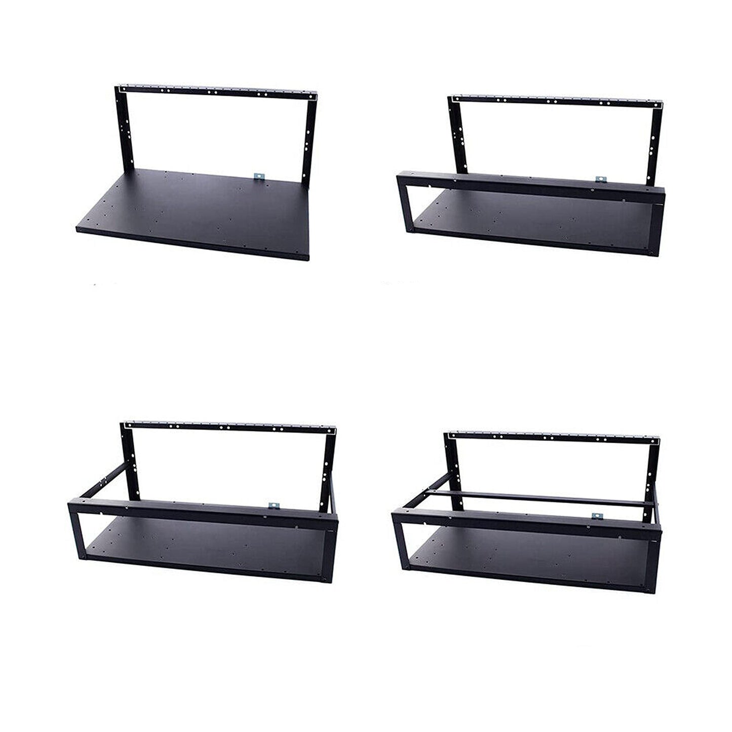 Open Air Mining Frame for 6 GPU Steel Rack for Crypto Miner Setup