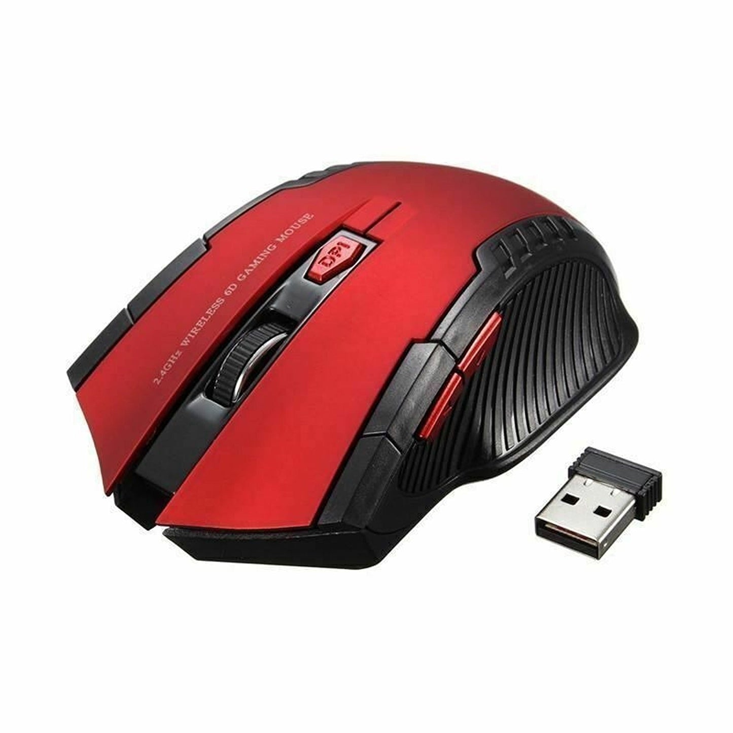 Ergonomic Wireless Gaming Mouse for Laptop and PC USB Optical