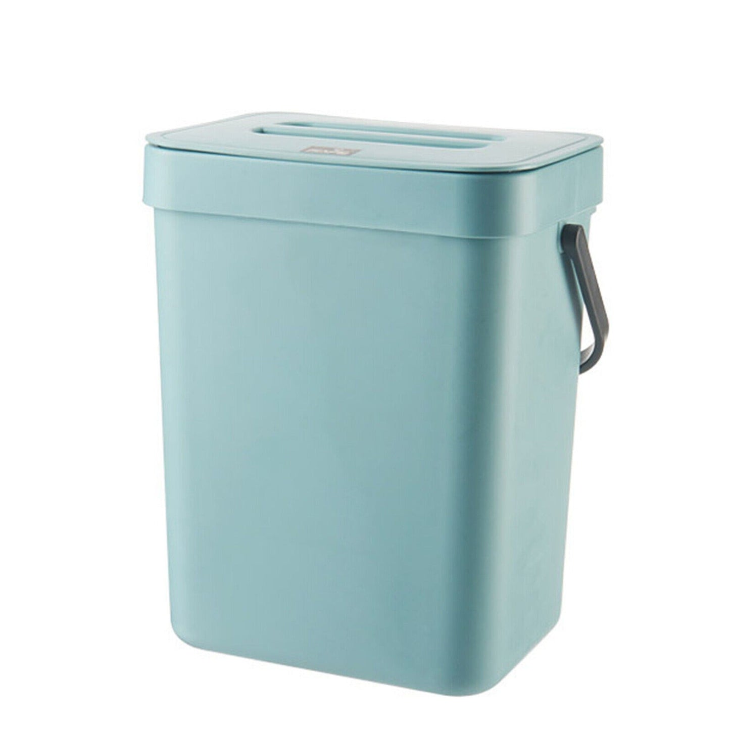 Wall Mounted Cupboard Door Trash Can with Push Top Lid