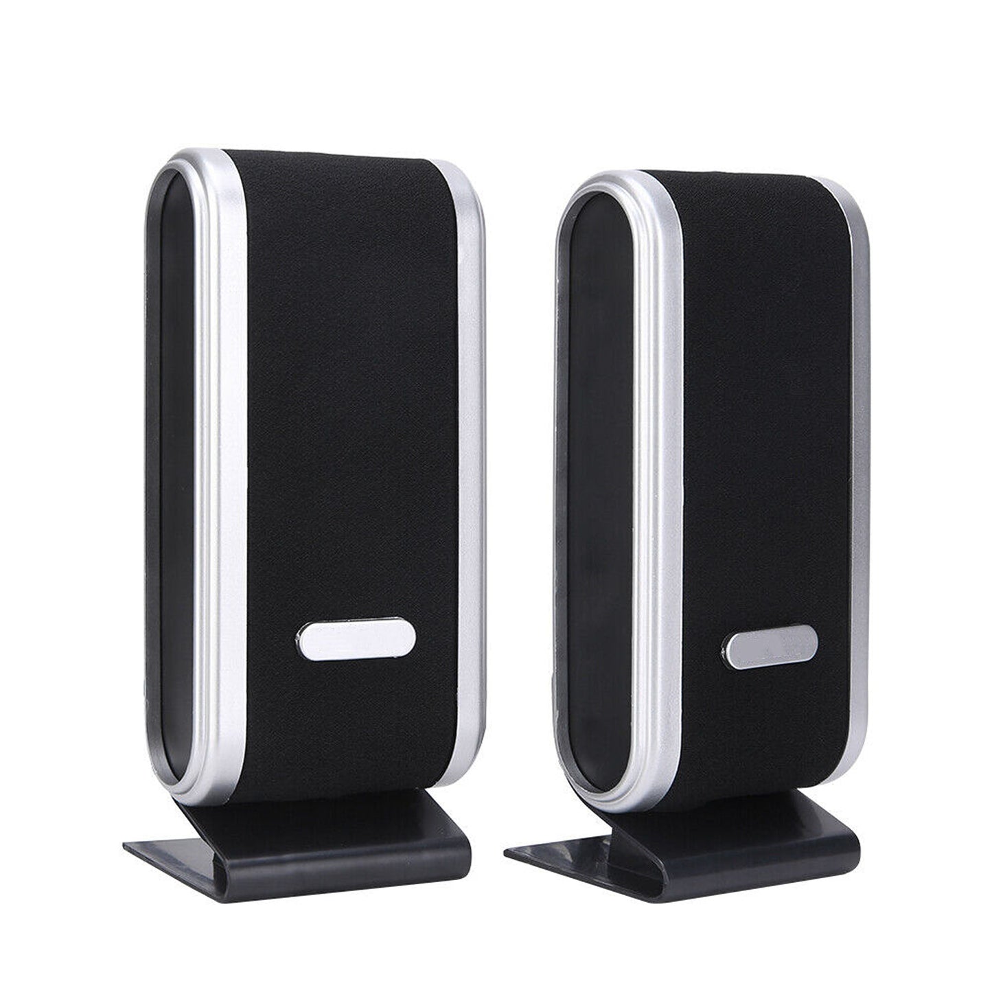2pcs Stereo Computer Speakers with Subwoofer USB Powered for PC and Laptops