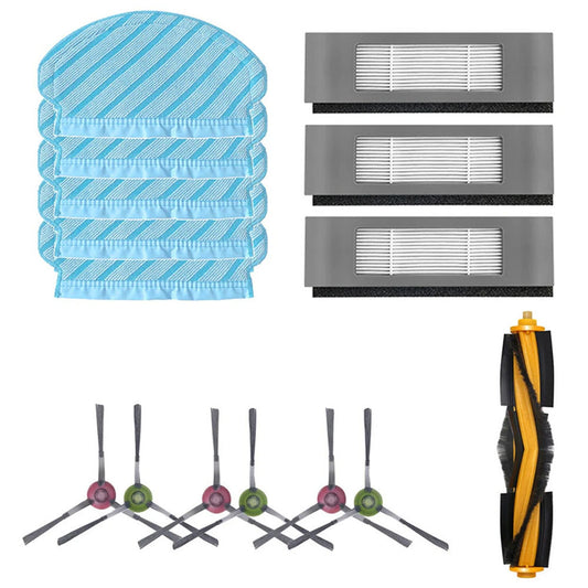 Robot Vacuum Accessories for Ecovacs Deebot Series 920 950 T5 N8 T8 T9 Plus Aivi T9