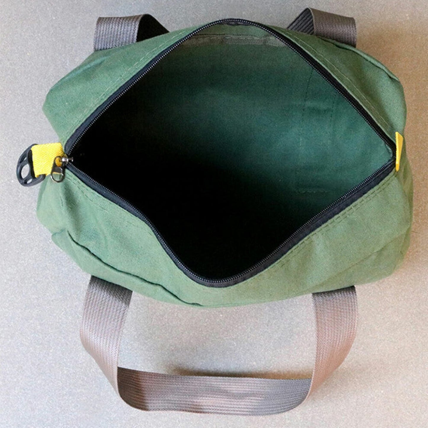 Portable Heavy Duty Canvas Tool Bag Waterproof Hand Toolkit Case