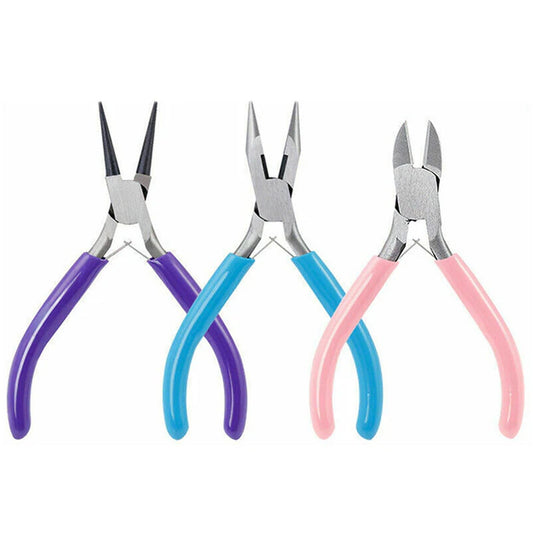 Beading and Jewellery Making Round Nose Pliers with Wire Cutters