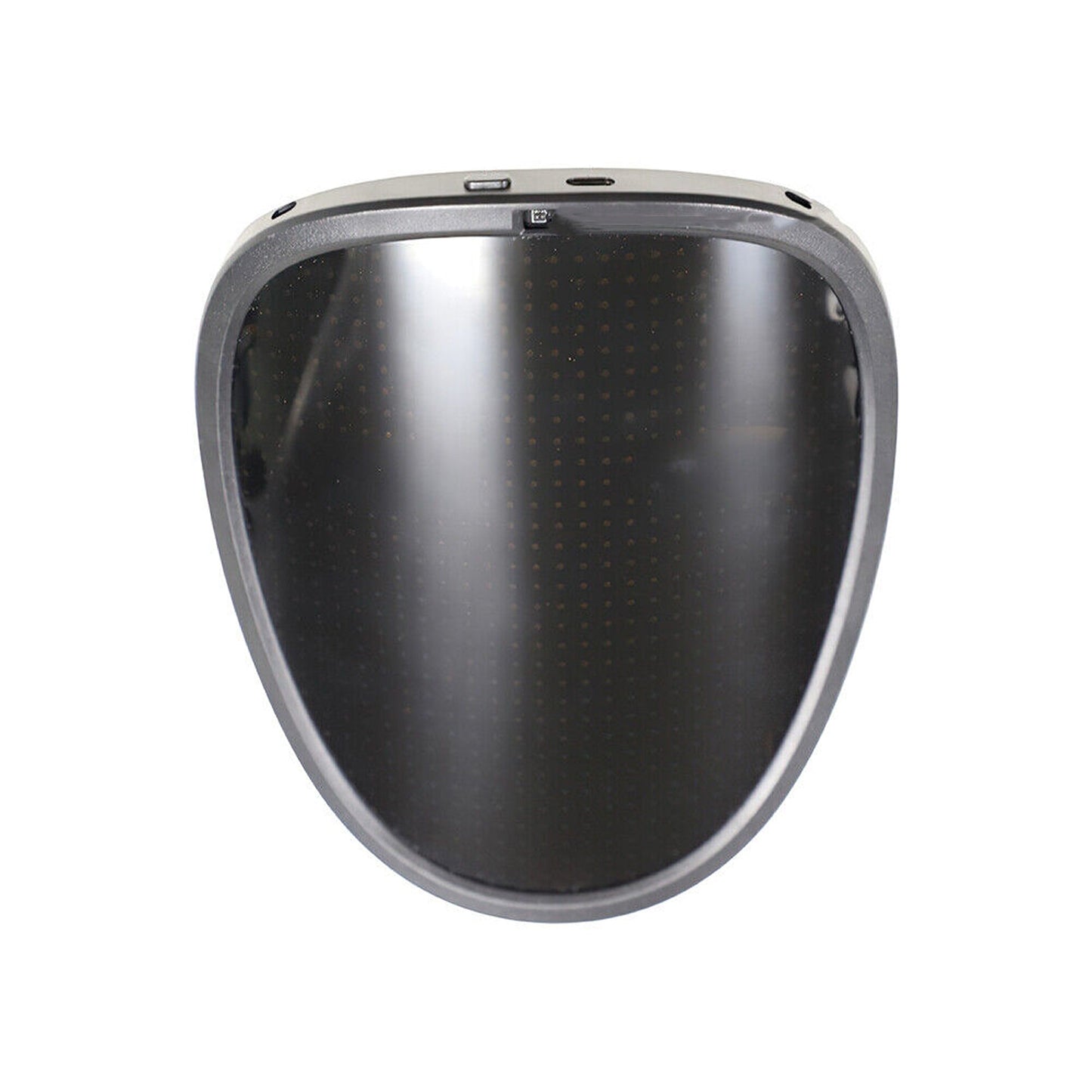Gesture Control LED Mask Transforming Light-Up Face Mask for Cosplay Party