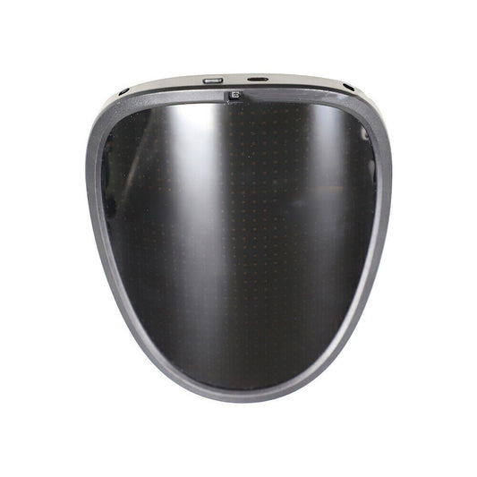 Gesture Control LED Mask Transforming Light-Up Face Mask for Cosplay Party