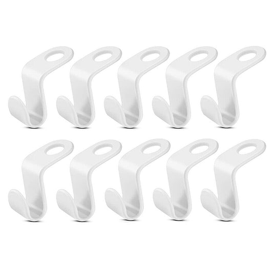 Space-Saving Clothes Organizer Cascading Hanger Connector Hooks