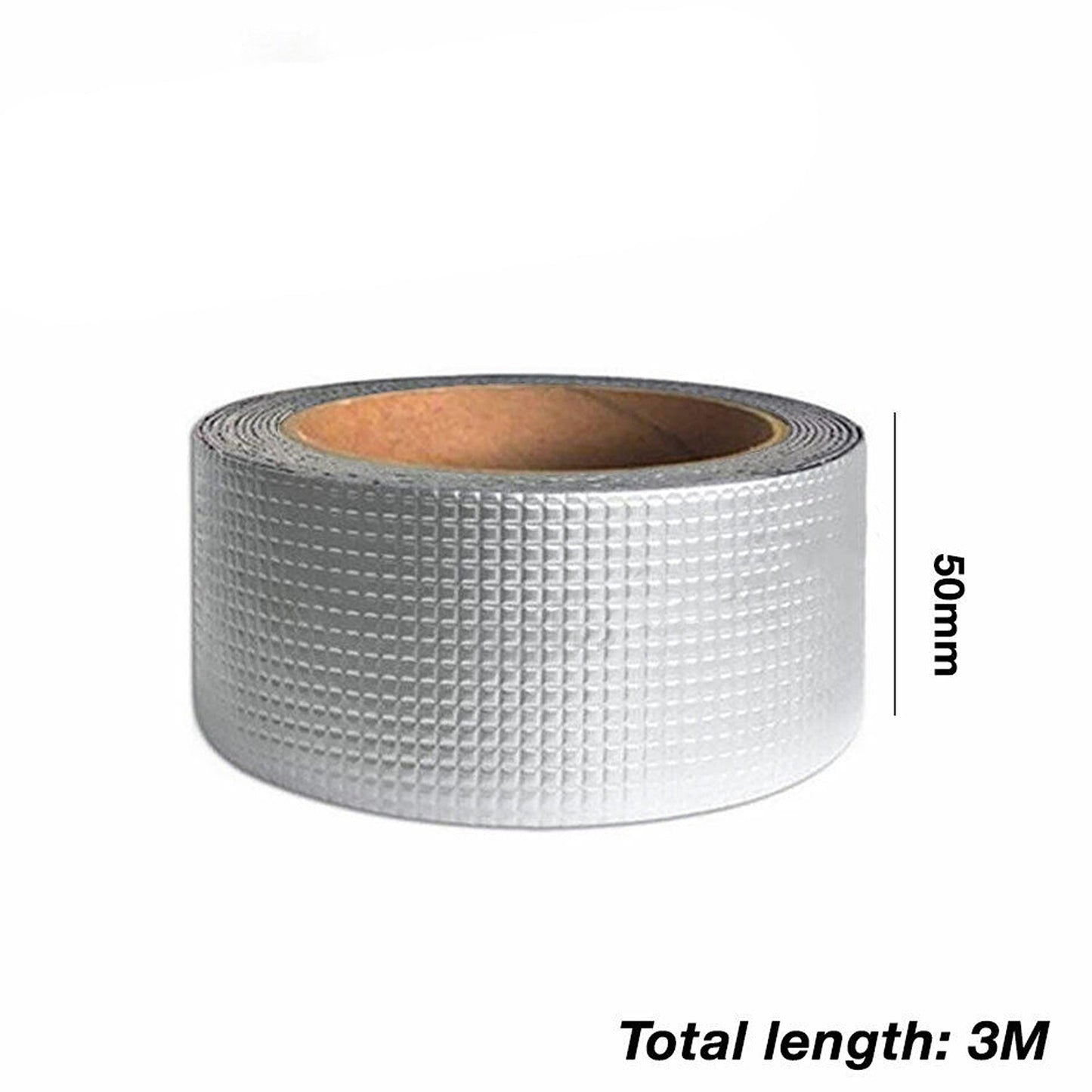 Butyl Rubber Waterproof Aluminium Foil Tape for Roof and Pipe Repair