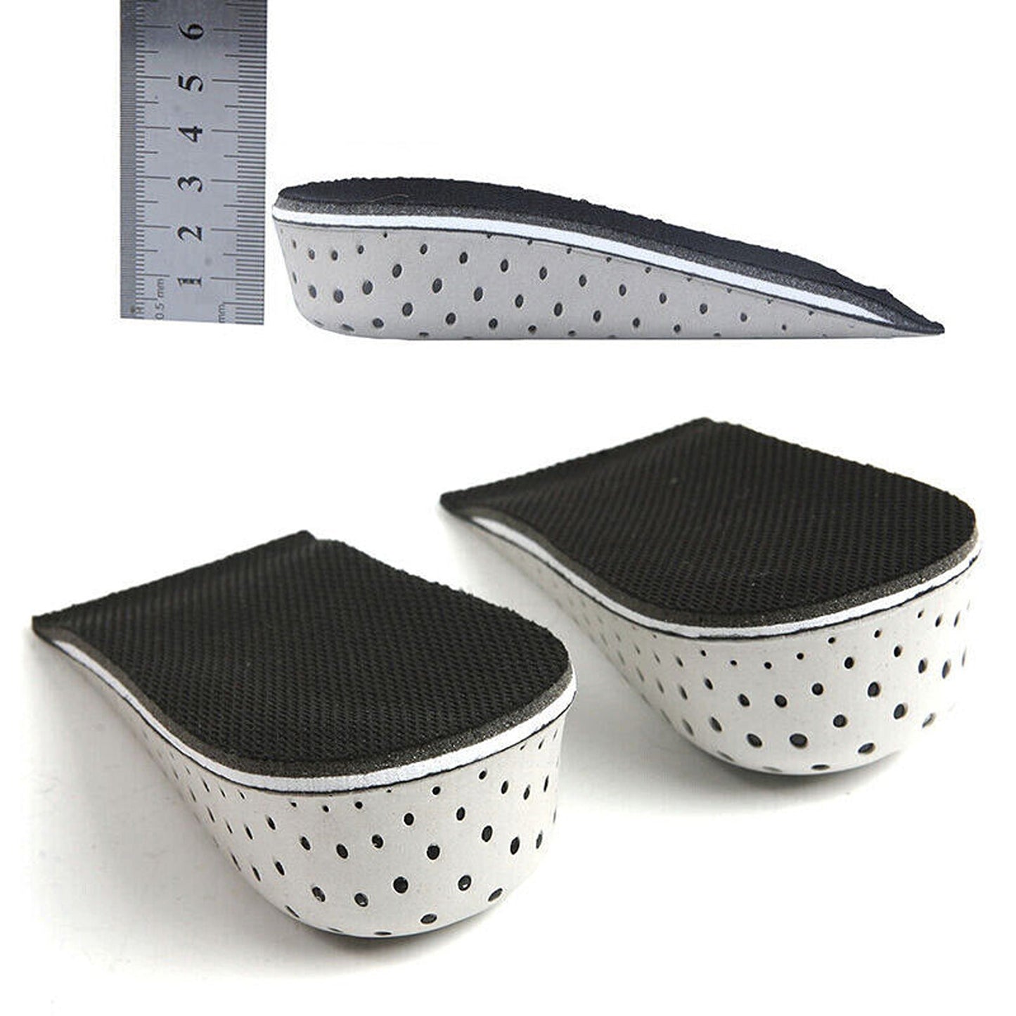 2pcs Height Increase Cushion Insoles Heel Lift Insert Shoe Pad