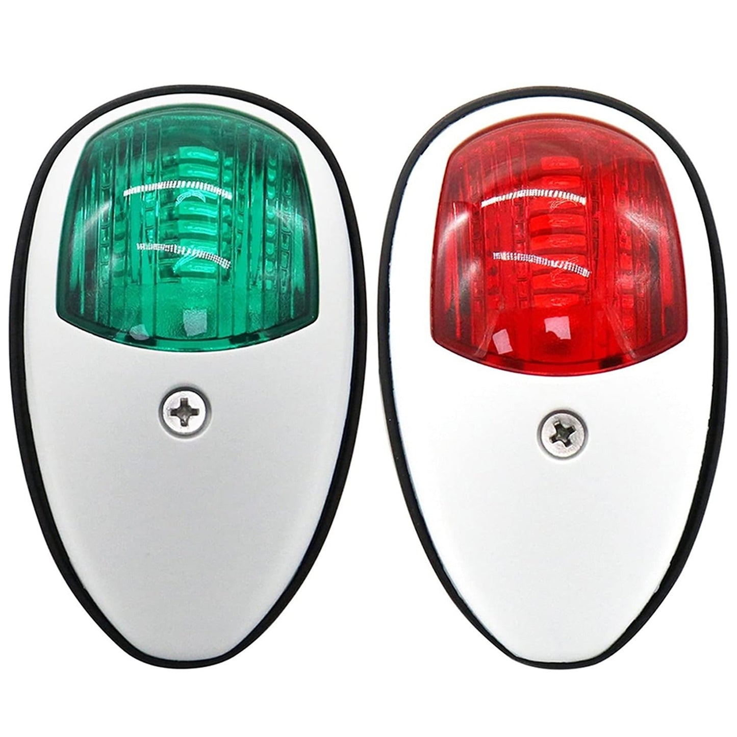 2pcs Marine Navigation Lights Side Starboard Lamp Port Yacht Boat