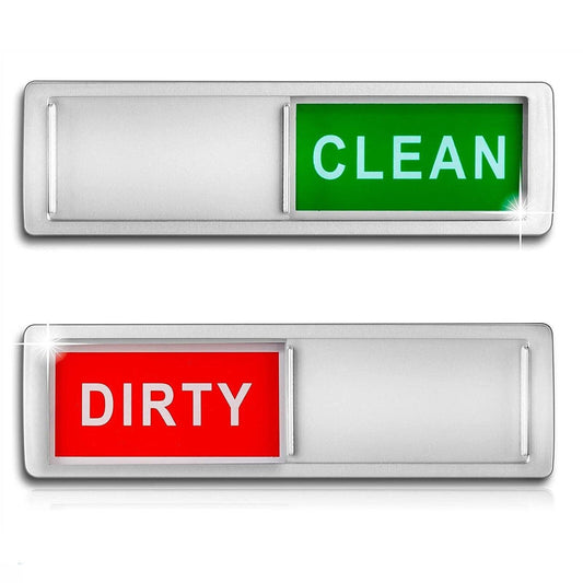 Dishwasher Status Magnet Indicator Clean Dirty Sign for Running Wash