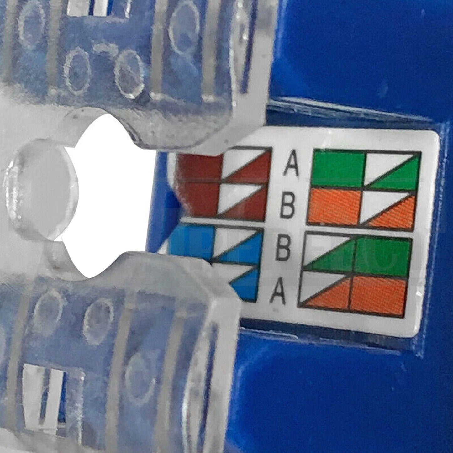 CAT6 RJ45 Network Data Jack Clipsal Compatible Mech Insert