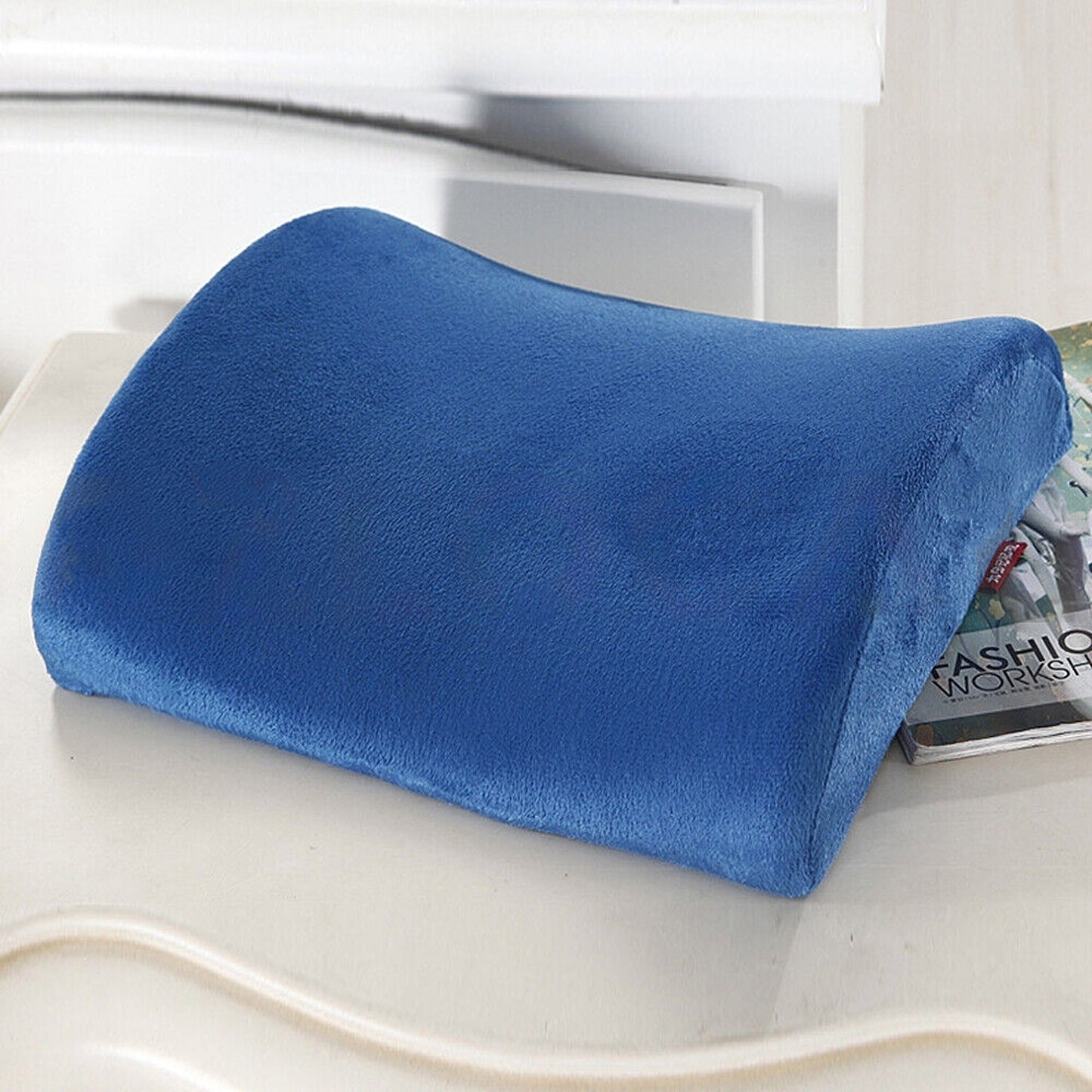 Memory Foam Lumbar Seat Cushion Car Back Support Chair Pillow