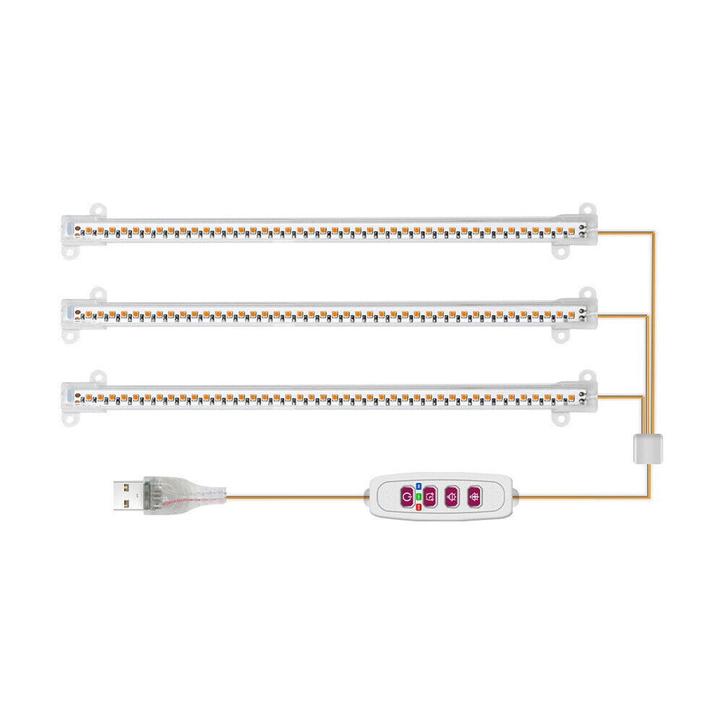 Grow Light Full Spectrum LED Indoor Plant Tube Lamp Strip