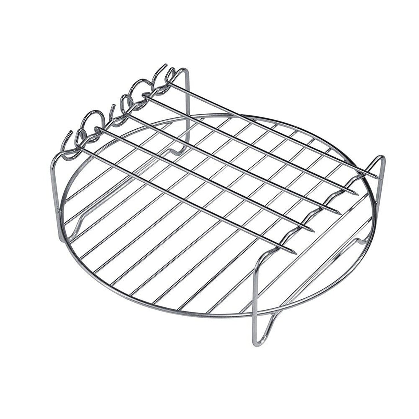 6-in-1 Baking Accessory Set for Air Fryers Baking Pan Rack Cake Pizza