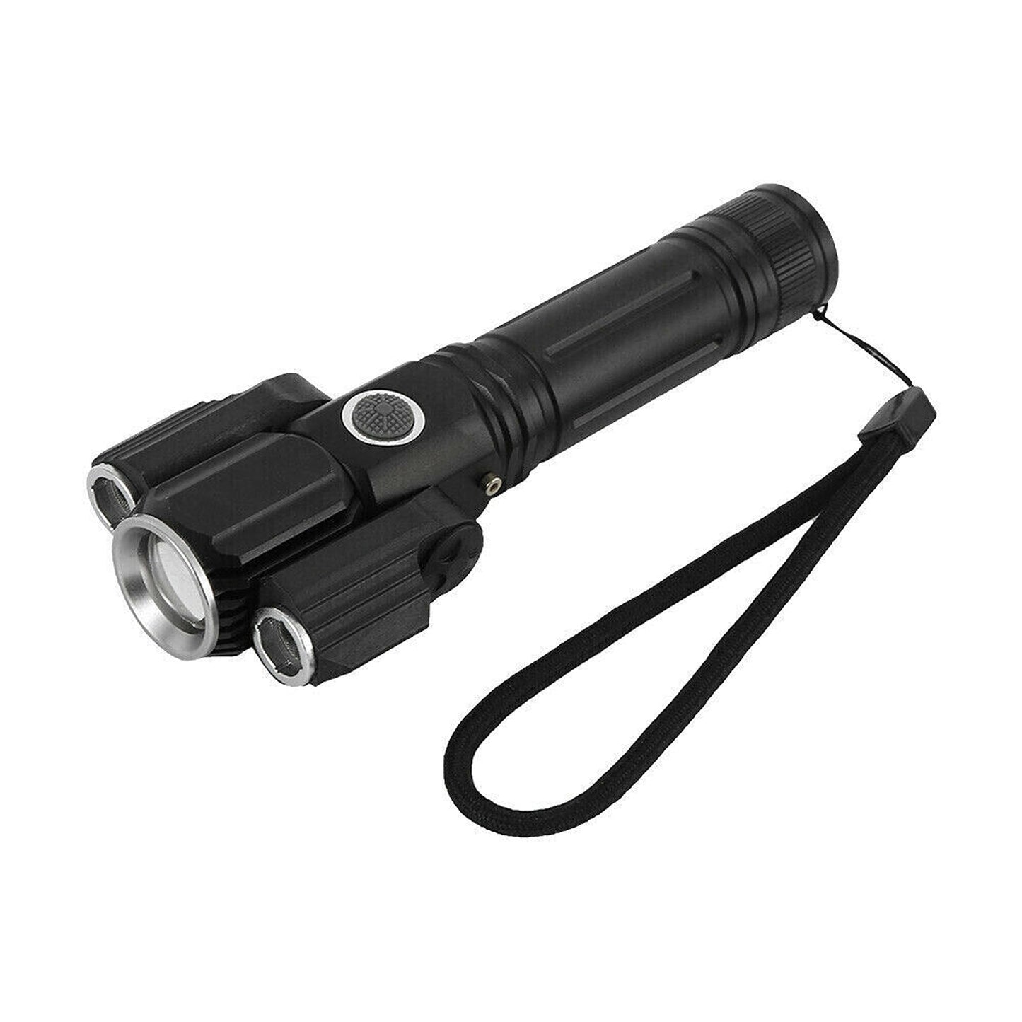 Mountain Bike LED Light Set Front and Rear USB Rechargeable Torch Lamp