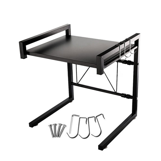 Organizational Shelf for Microwave Ovens Steel Kitchen Rack