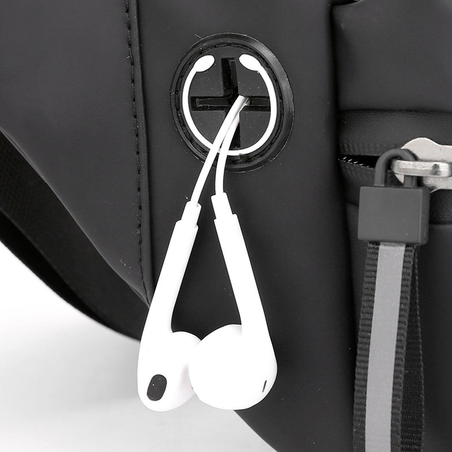 Men Waterproof Chest Bag Sling Cross Body Backpack for Travel