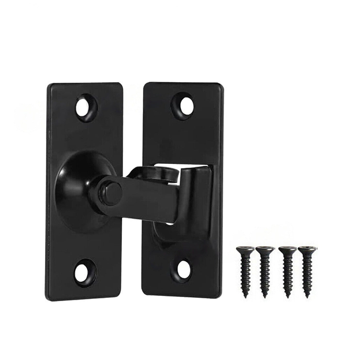 Sliding Door Lock Stainless Steel Right Angle Safety Latch