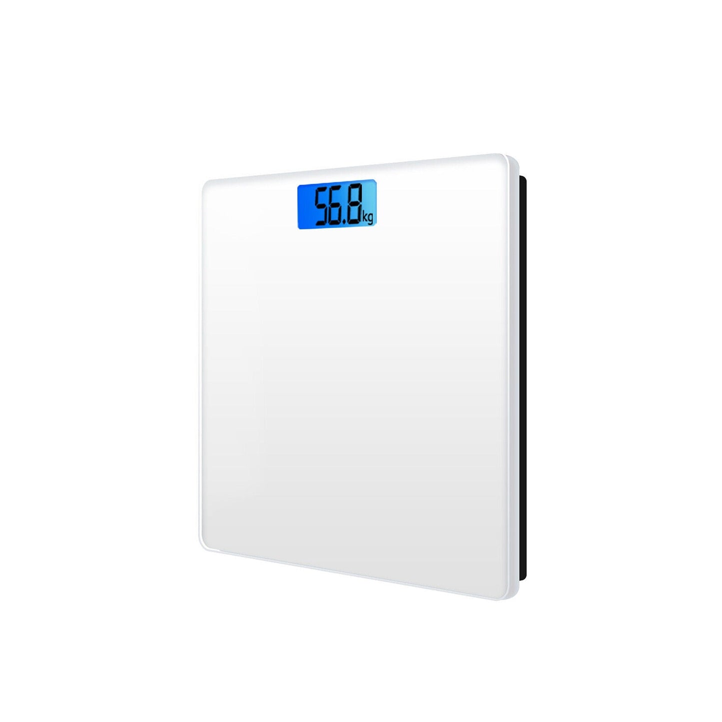 Digital Body Weight Scale with Sleek Black Glass Platform Up to 180KG
