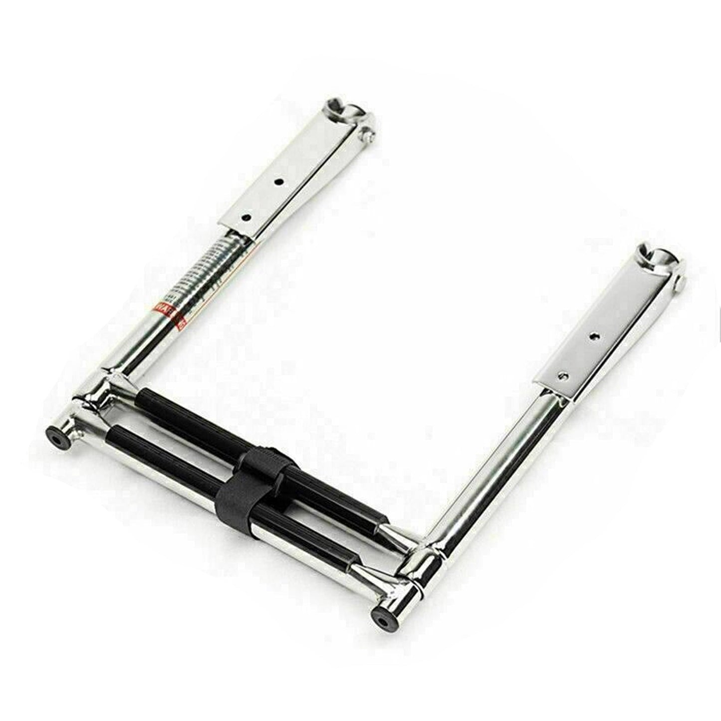 Telescoping Boat Ladder 2-Step Stainless Steel Folding Ladder for Marine Use