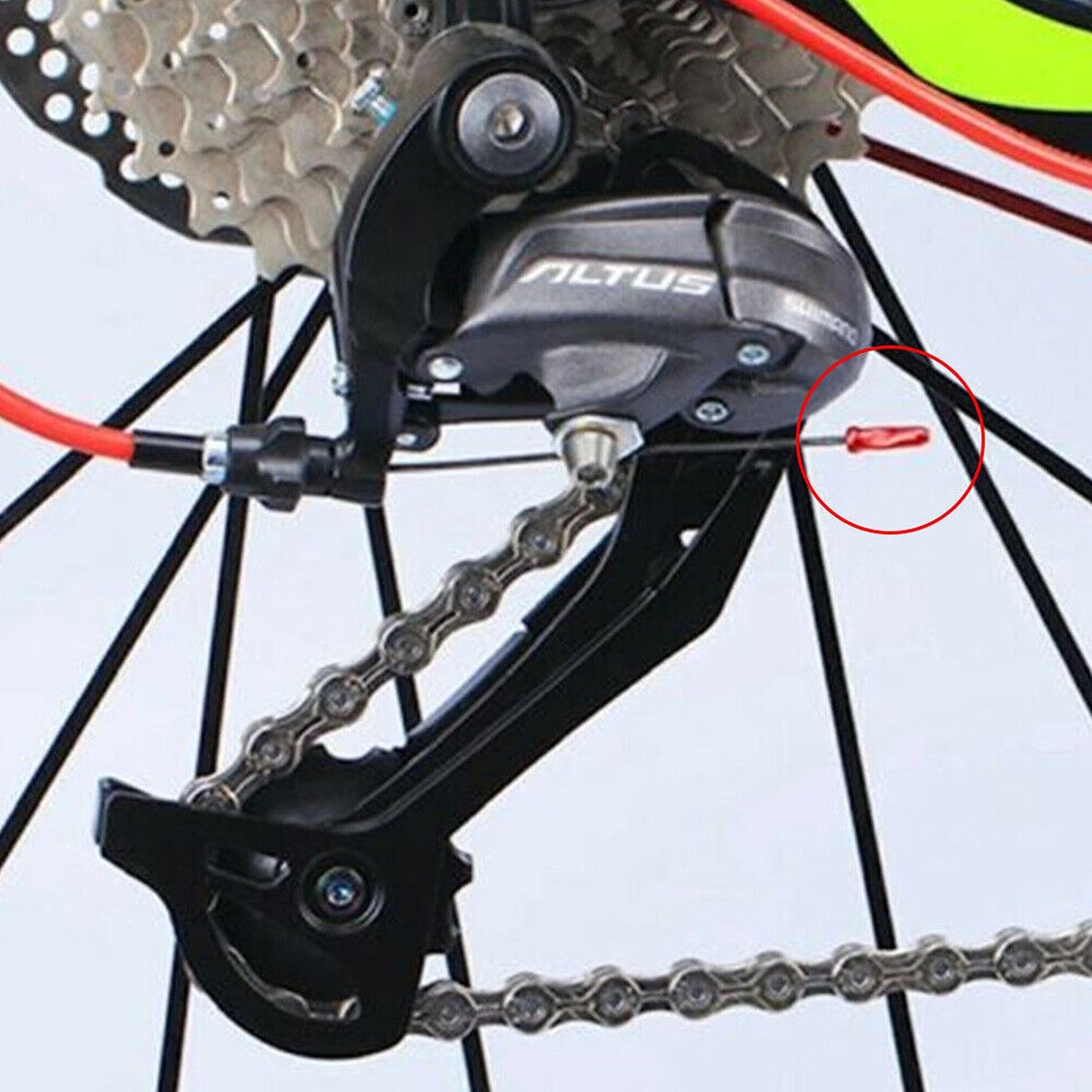 12pcs Alloy Crimp Ferrules for MTB Road Bike Brake Cables