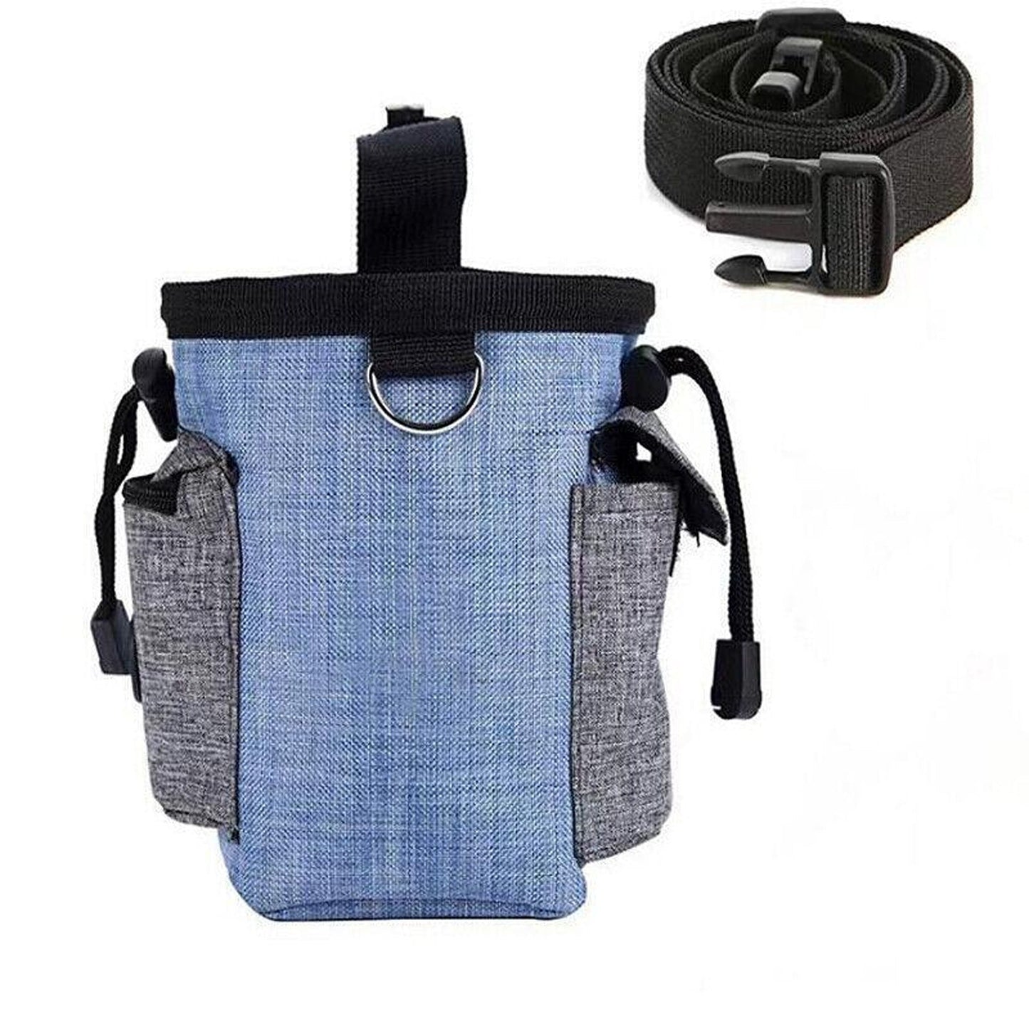 Dog Treat Pouch for Obedience Training with Garbage Bag Dispenser