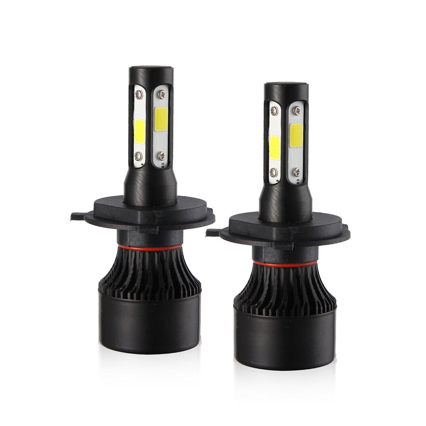 H4 9003 LED Headlight Kit High Low Beam Upgrade Lamp Bulbs 2000W 300000LM