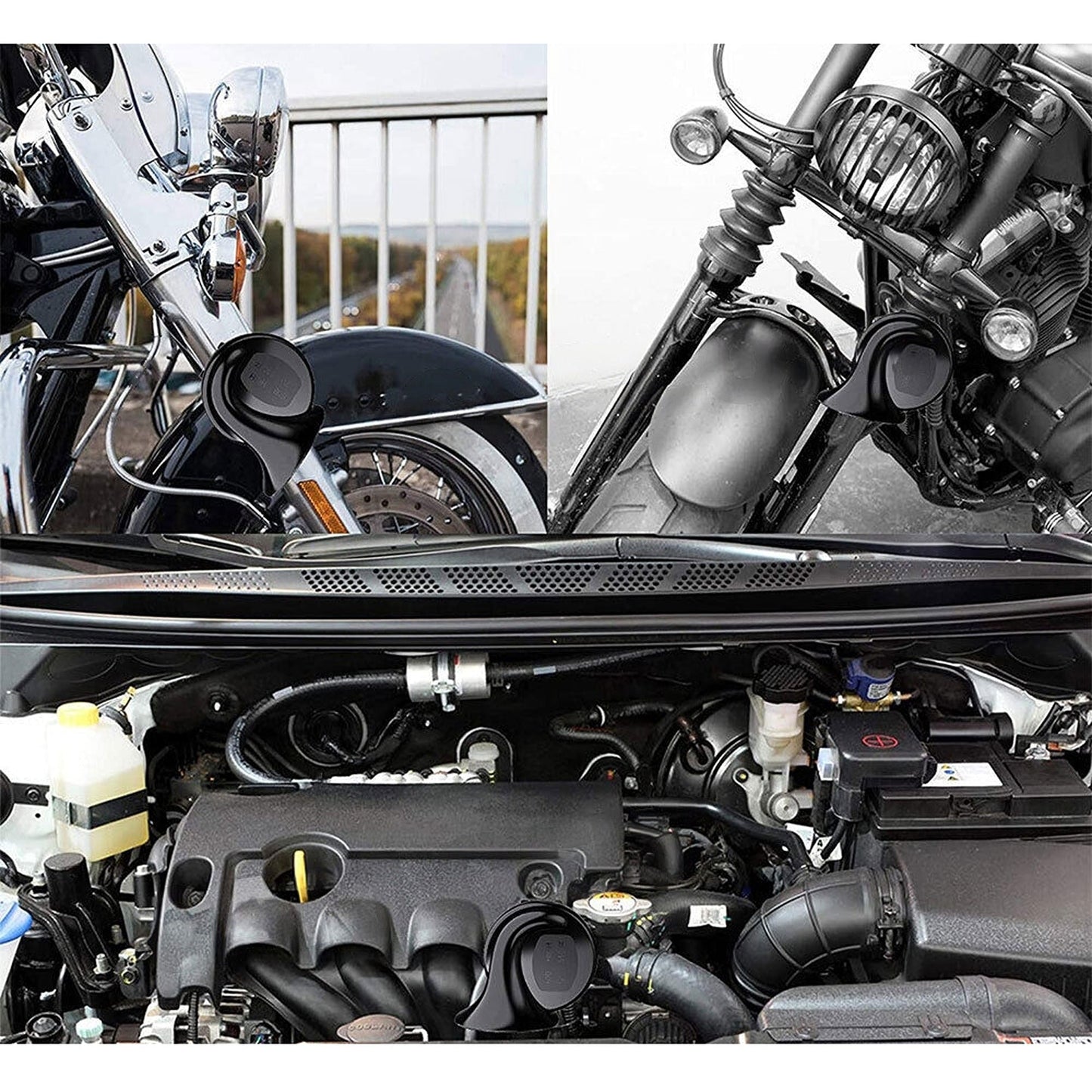 300DB Super Loud Train Horn Speaker for Trucks SUV Car Boat Motorcycles
